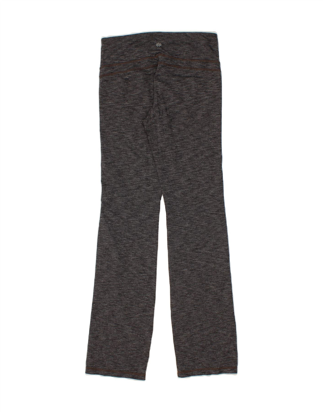 ATHLETA Womens Leggings UK 14 Medium  Grey Flecked Nylon Vintage Athleta and Second-Hand Athleta from Messina Hembry 