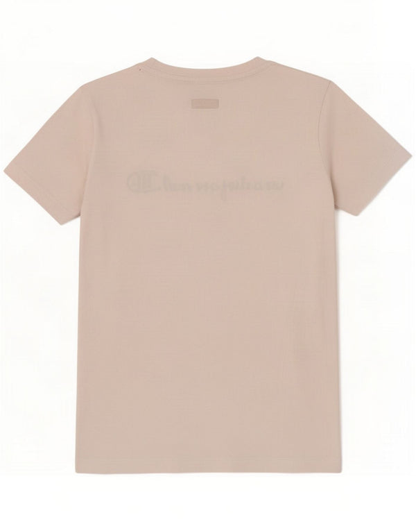 Champion Womens Graphic T-Shirt Top UK 12 Medium White