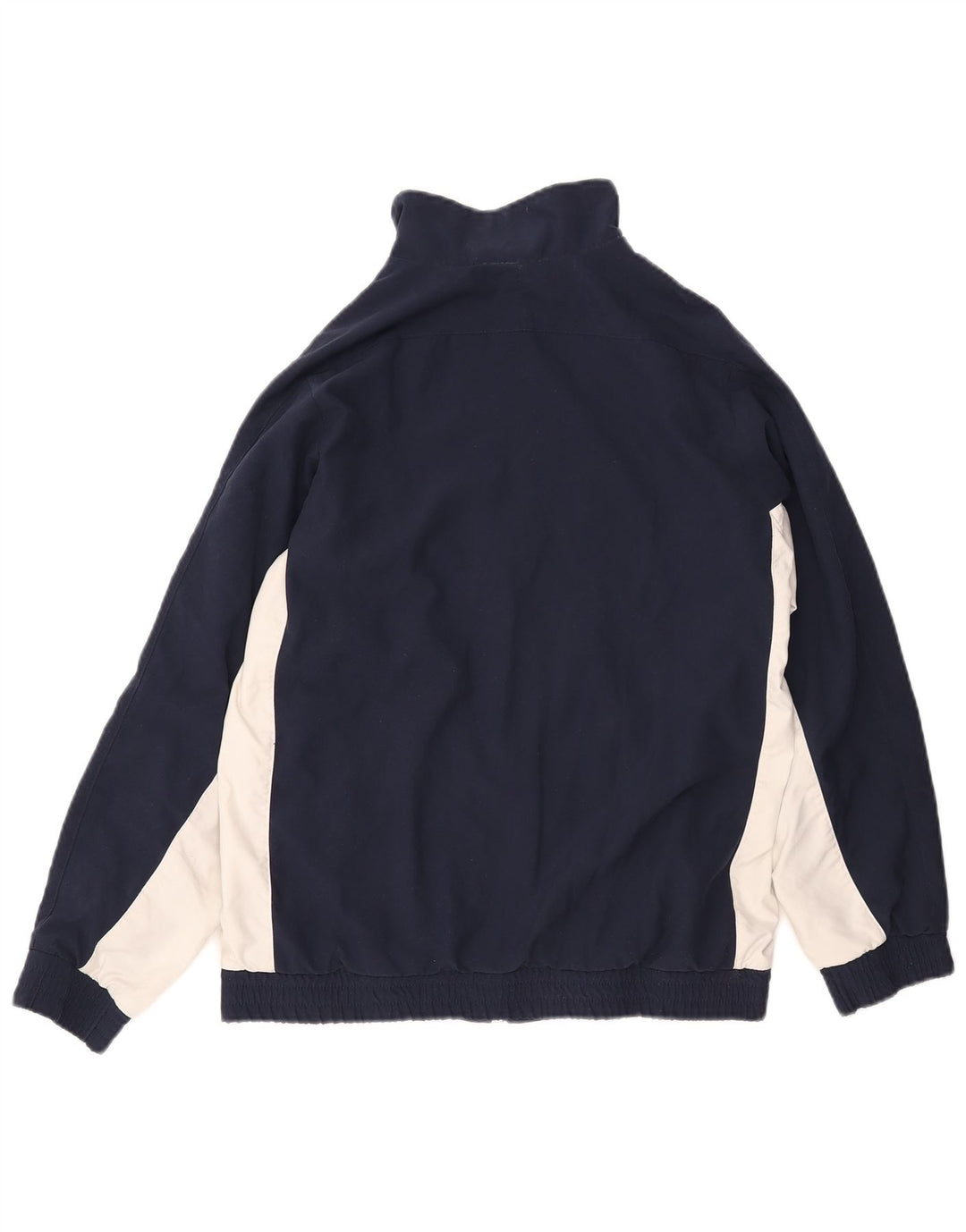 NIKE Jungen-Trainingsanzug-Top-Jacke, 13–14 Jahre, XL, Marineblau, Farbblock