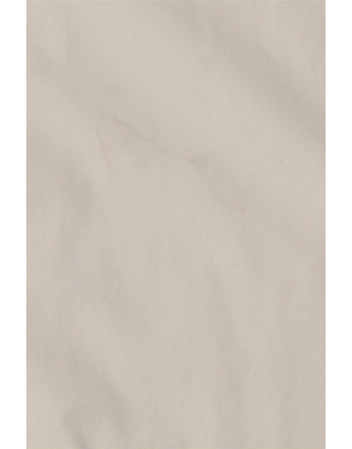 Zara Herren Slim Fit Hemd Large Weiß Lyocell