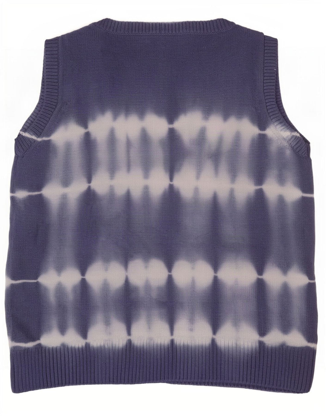 White Stuff Damen-Trägershirt, Gr. 10, Größe S, blau, Batik-Baumwolle