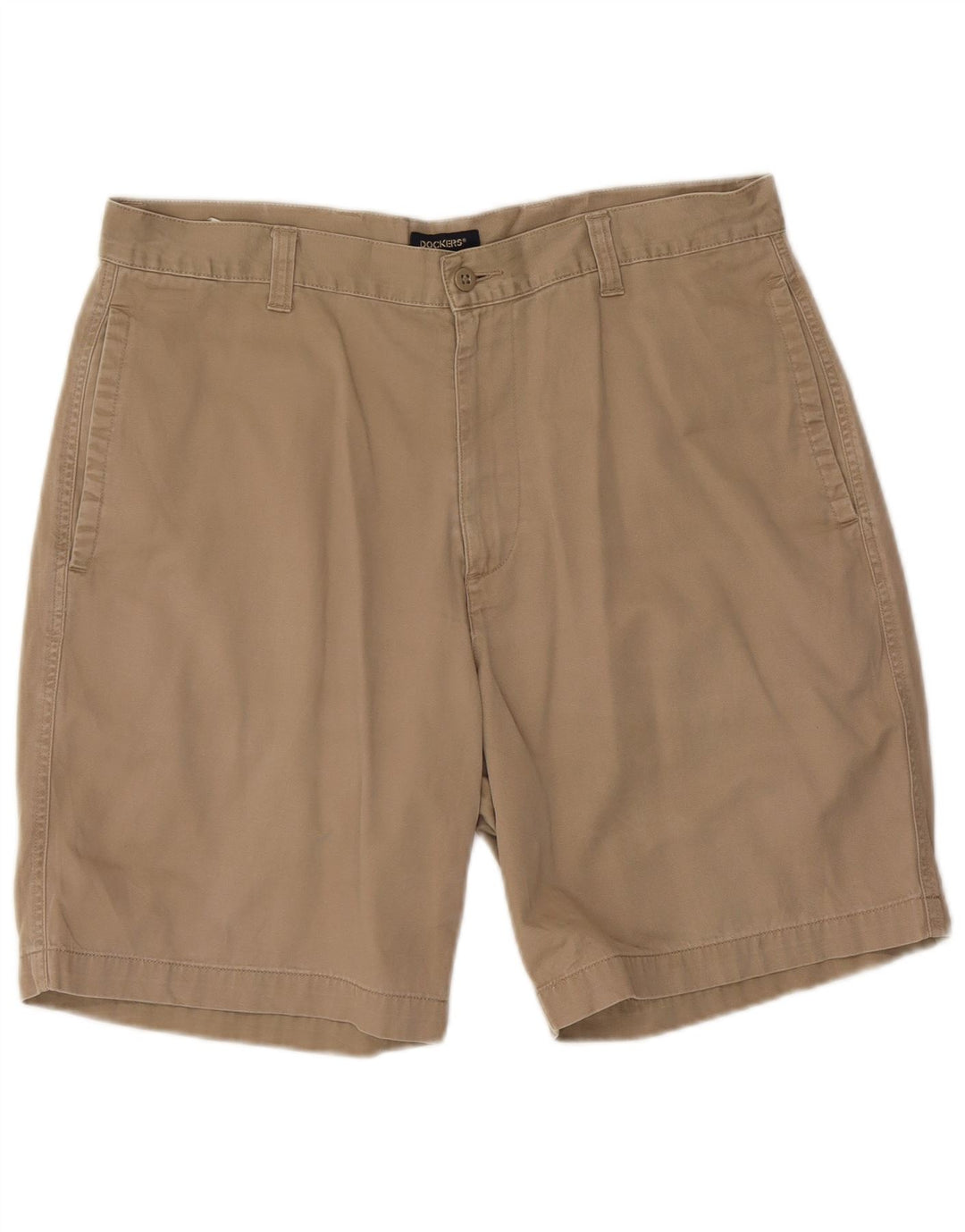 Dockers Herren Khakis Chino Shorts W36 Large Beige Baumwolle