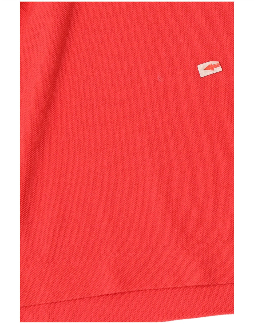 Lacoste Herren-Poloshirt, Größe 3, klein, rote Baumwolle