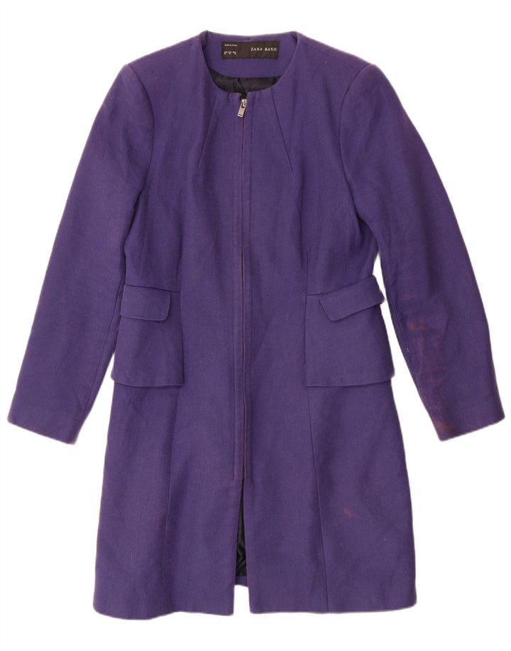 Zara Damen Mantel UK 18 XL Lila