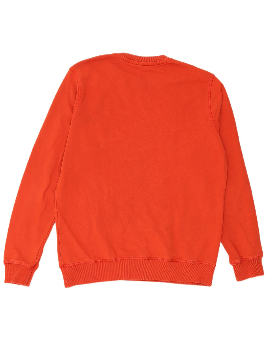 North Sails Herren-Sweatshirt mit Grafik, groß, orange, Baumwolle