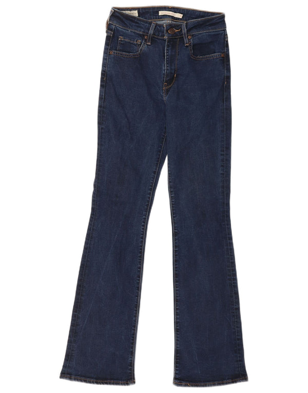 Levi's Damen 725 Bootcut-Jeans mit hohem Bund, W25, L30, blaues Lyocell