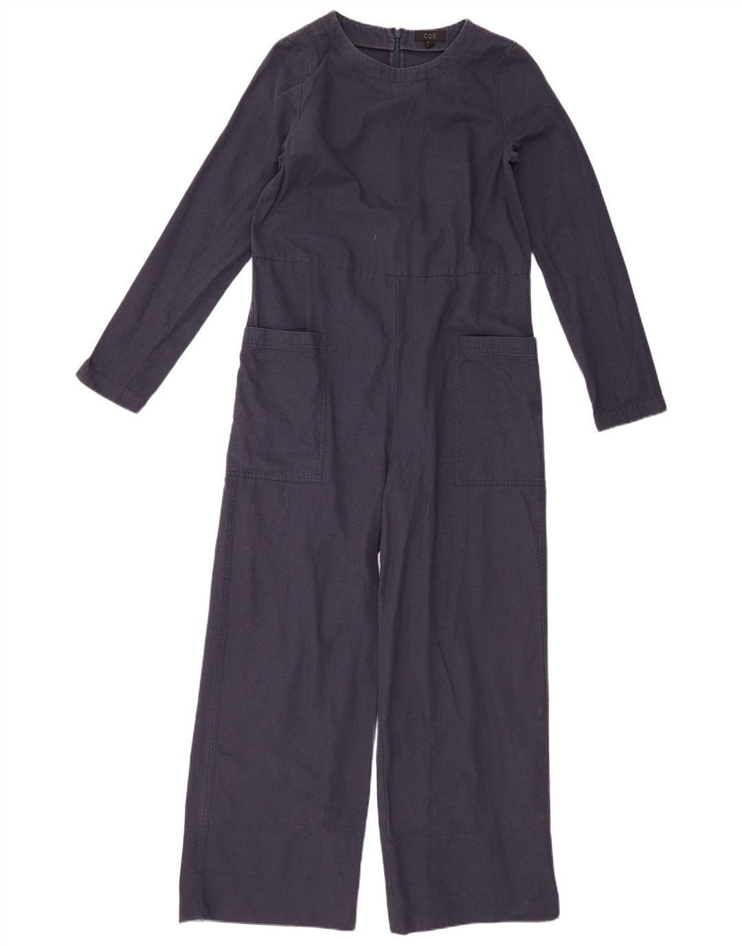 Cos Damen-Overall mit langen Ärmeln, EU 34, XS, Marineblau