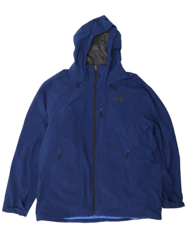 The North Face Herren-Windbreakerjacke mit Kapuze, UK 44, 2XL, Marineblau, Polyester