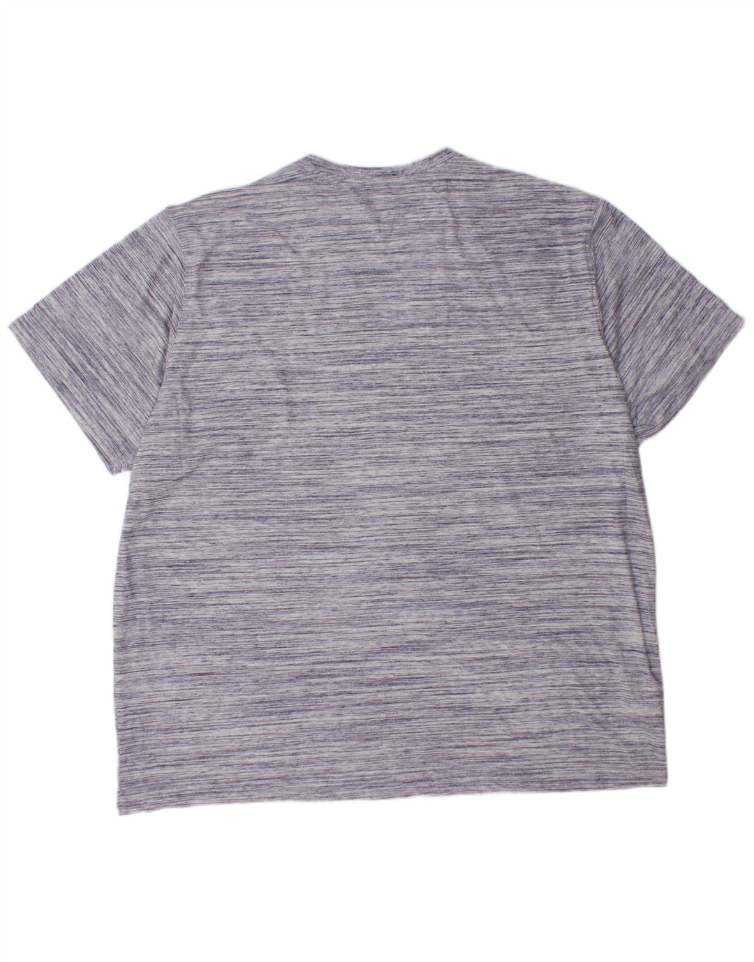 EDDIE BAUER Herren T-Shirt Top 2XL Lila gesprenkelte Baumwolle