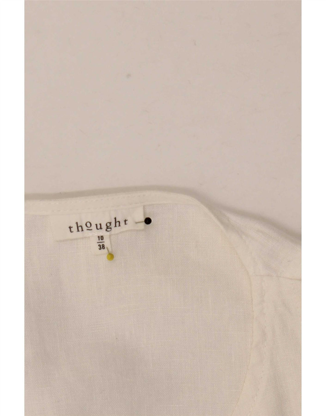 Thought Damen-Cardigan-Oberteil, Gr. 10, Größe S, Weiß