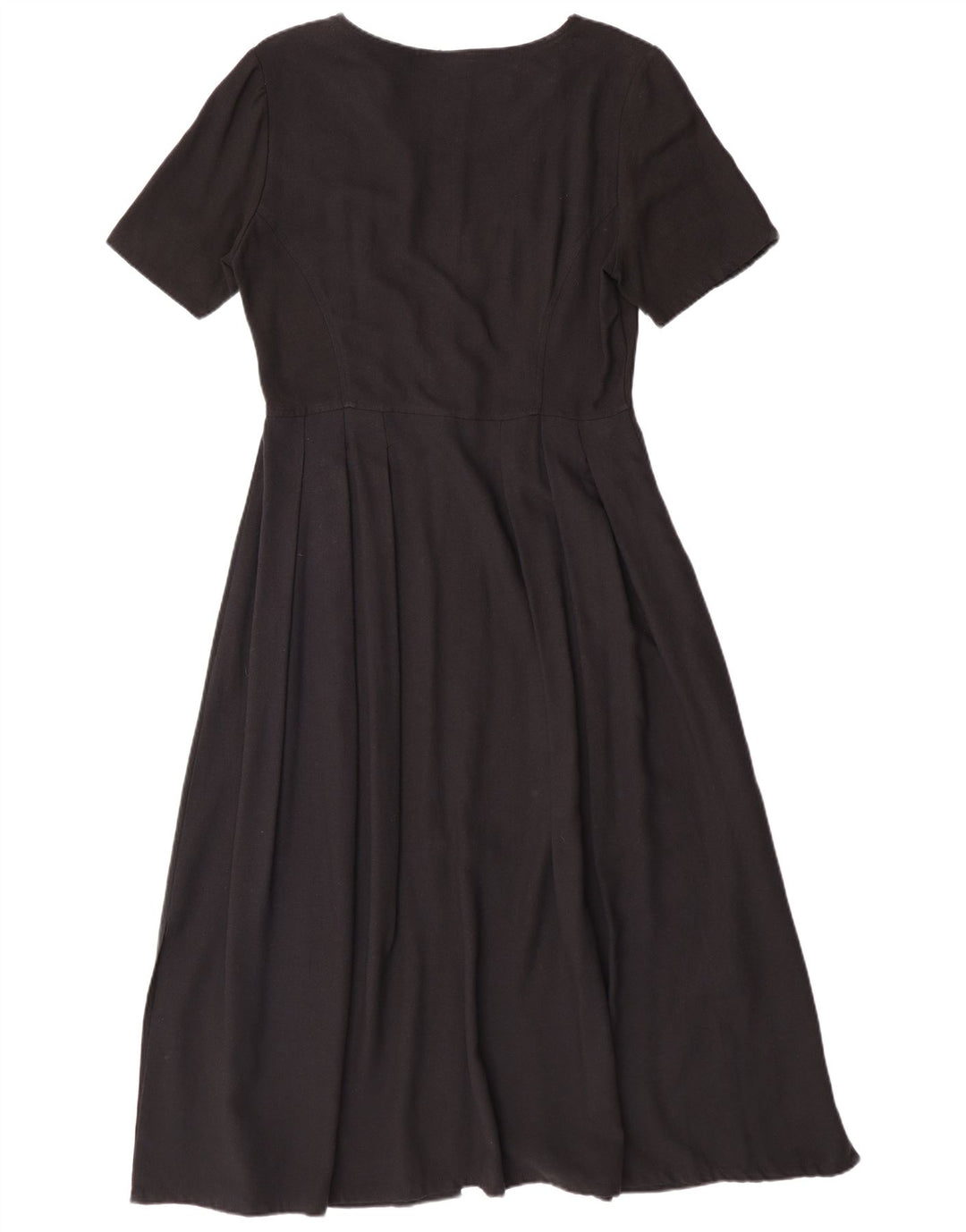 TREND Damen Maxikleid UK 10 Small Schwarz Viskose