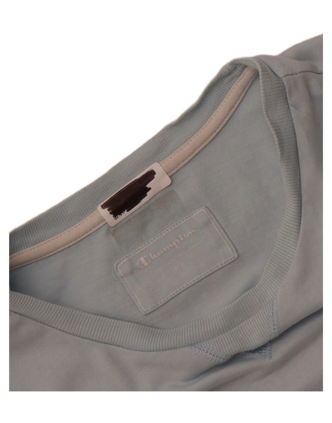 Champion Damen Crop T-Shirt Top UK 18 XL Blau