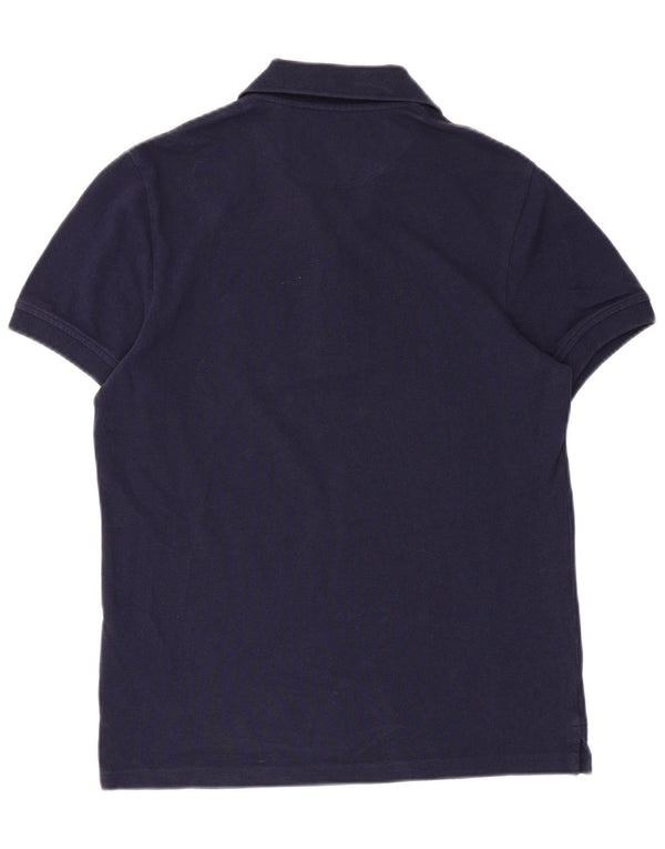 Lyle & Scott Herren-Poloshirt, Größe S, marineblau, Baumwolle