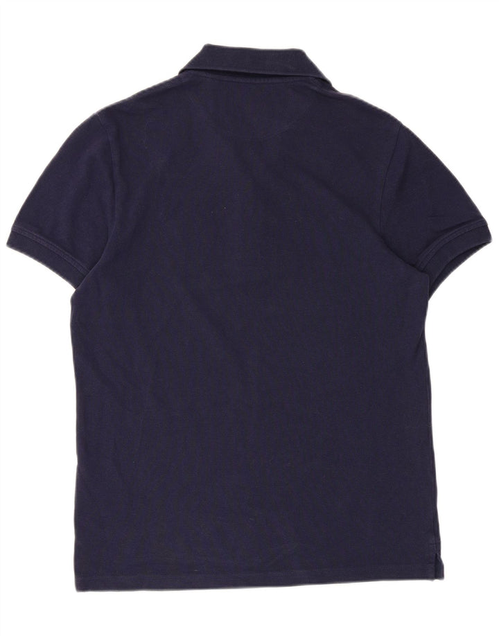 Lyle & Scott Herren-Poloshirt, Größe S, marineblau, Baumwolle