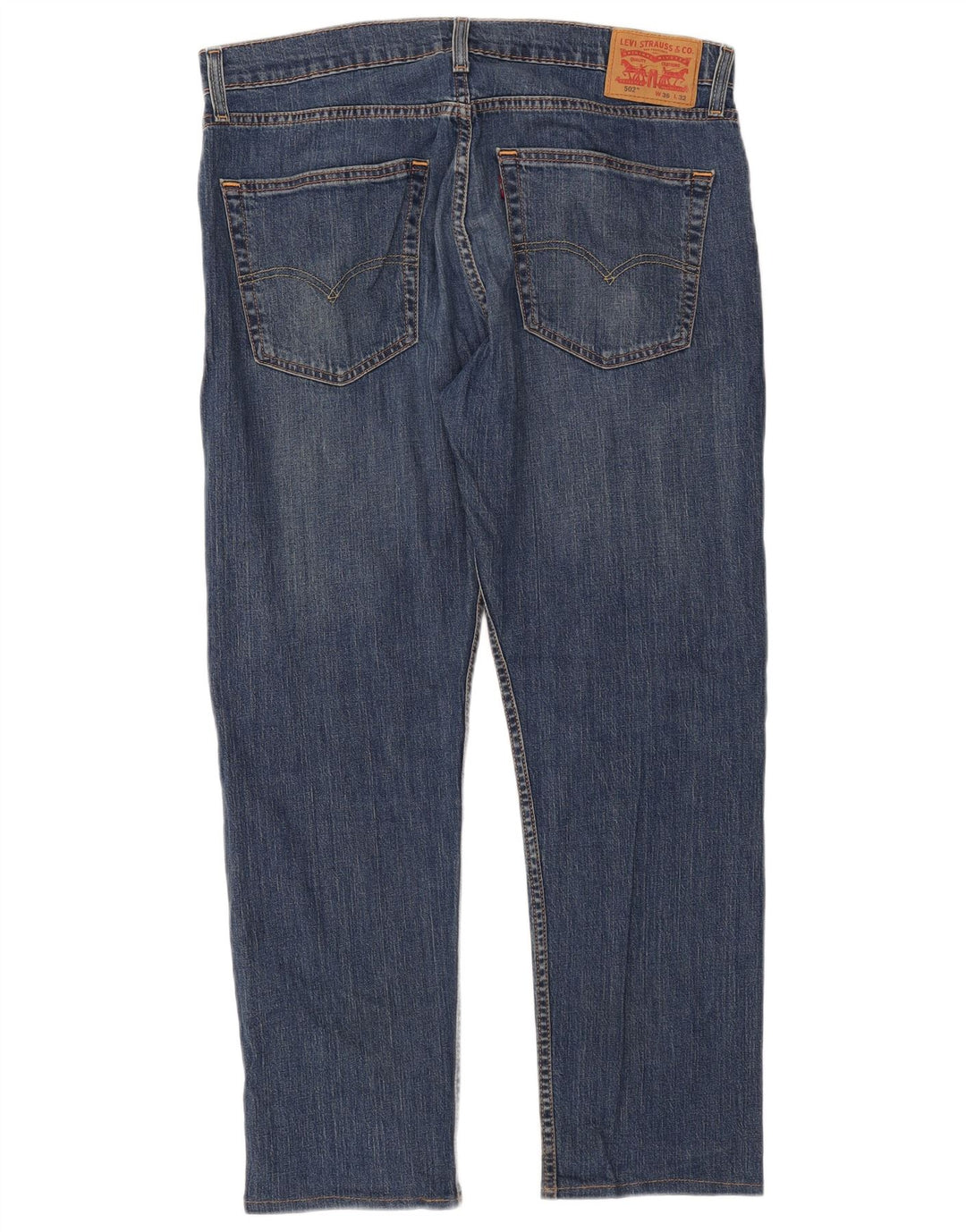 Levi's Herren 502 Tapered Jeans W36 L29 Blaue Baumwolle