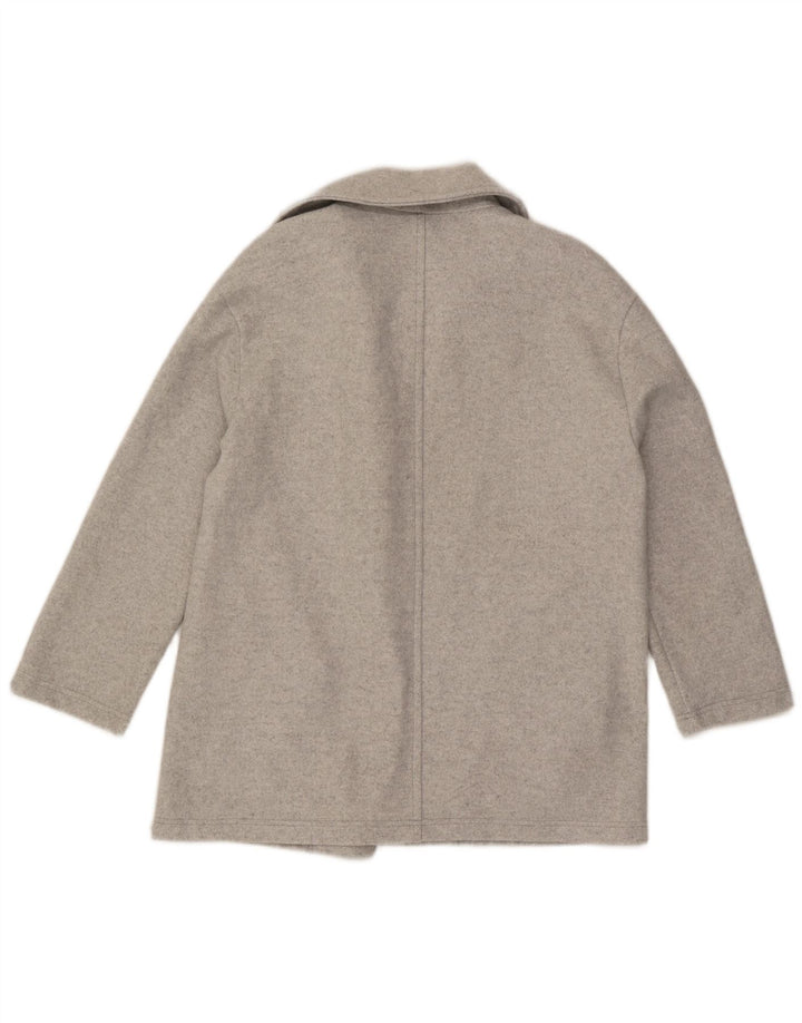 Zara Damen-Strickjacke in Übergröße, UK 14, Mittelgrau, Polyester