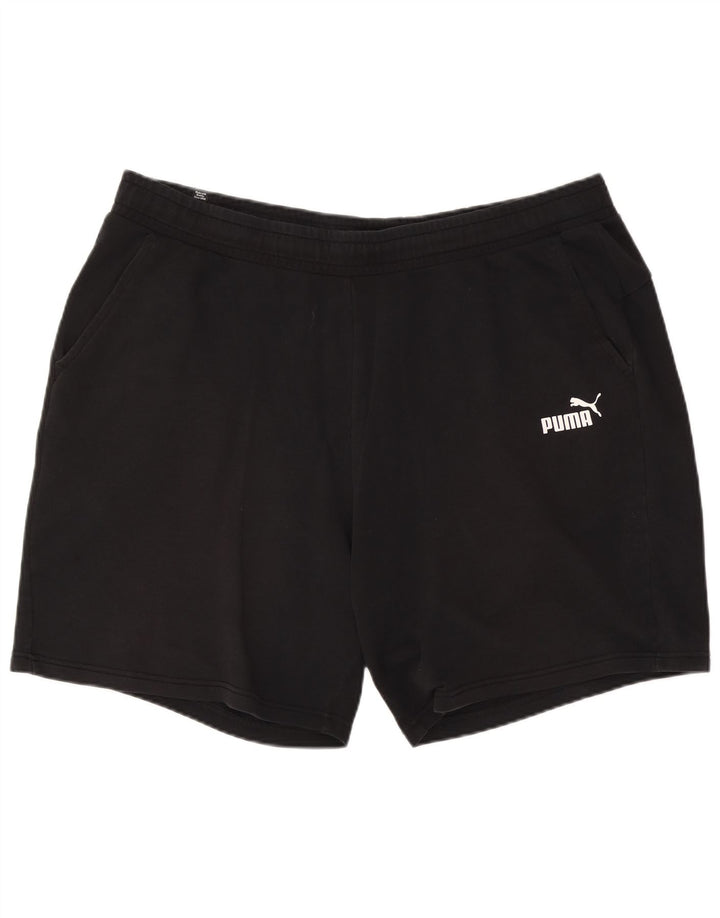 Puma Herren Sportshorts 3XL Schwarz Baumwolle