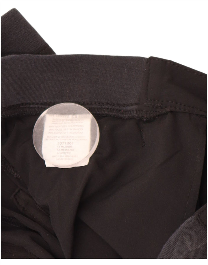 LEE Damen Cargo-Caprihose mit entspannter Passform, US 14, XL, W34, L20, Schwarz