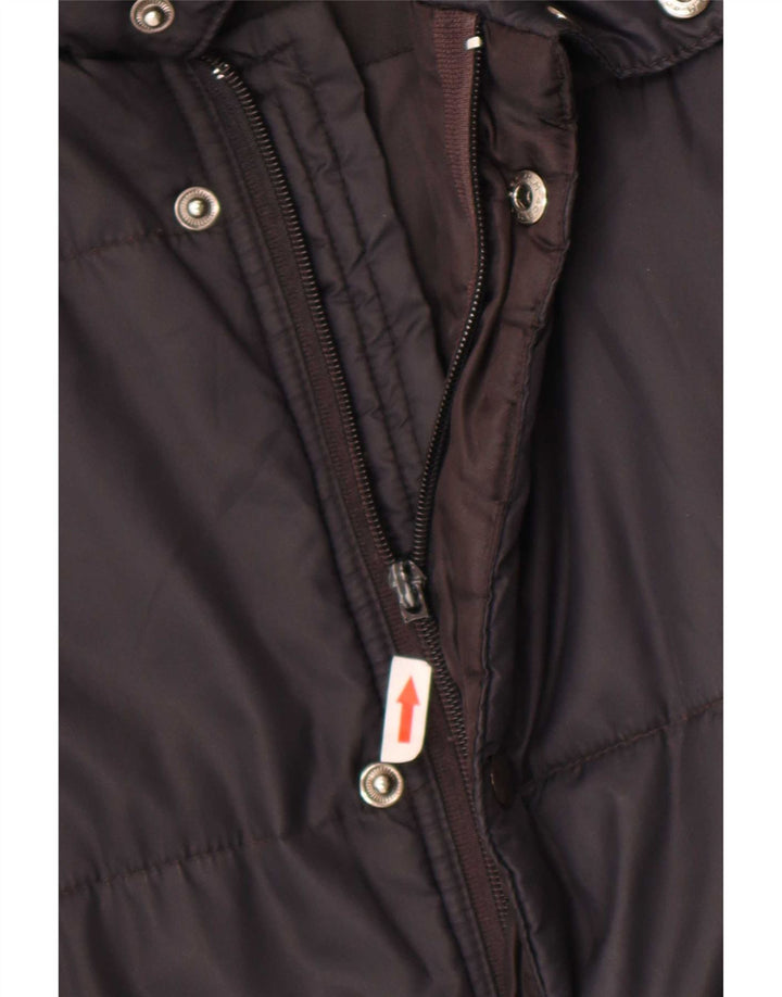 Egon Von Furstenberg Herren Wattierte Jacke UK 40 Large Schwarz