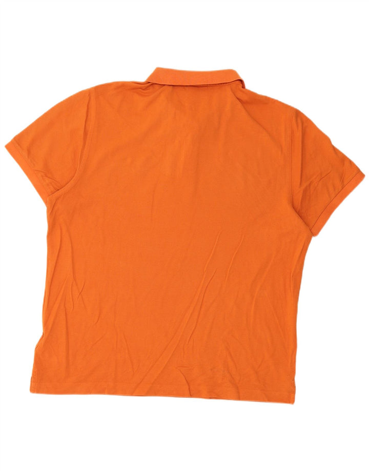 GANT Herren Regular Fit Poloshirt XL Orange Baumwolle
