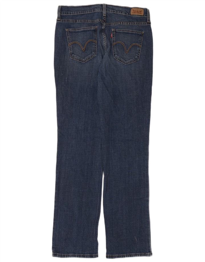 Levi's Damen 505 Straight Jeans US 6 Medium W28 L32 Marineblau Baumwolle