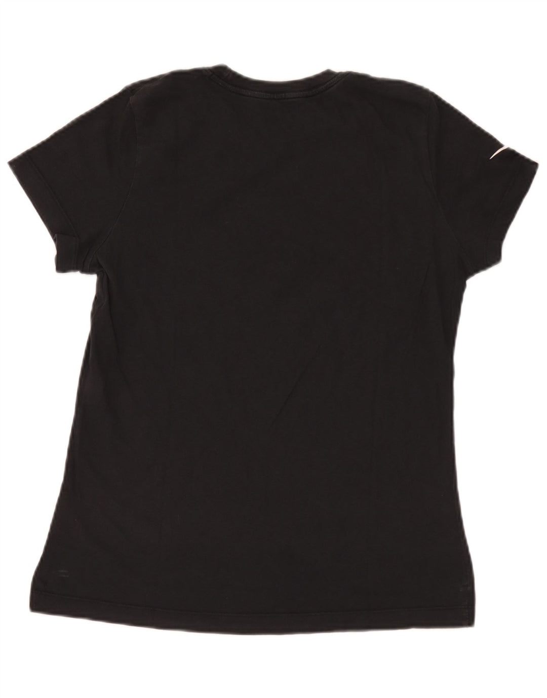 Nike Herren T-Shirt Top Medium Schwarz Baumwolle