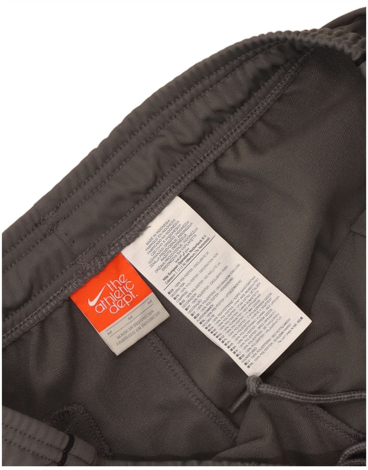 Nike Herren-Trainingshose aus mittelgrauem Polyester