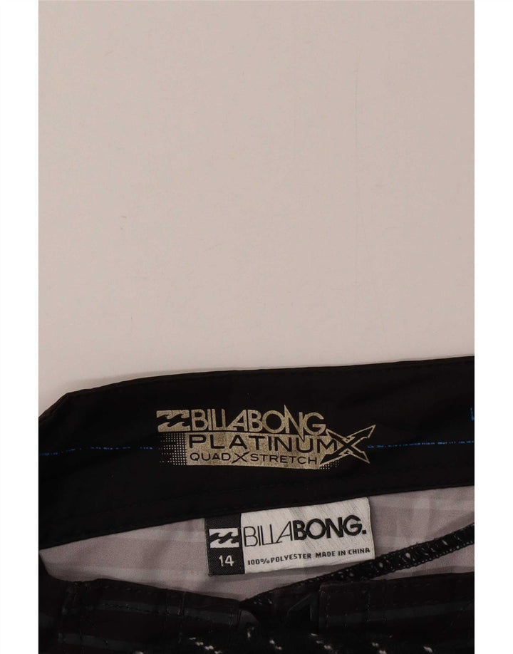Billabong Jungen Badeshorts mit Grafik, 13–14 Jahre, mehrfarbig gestreift