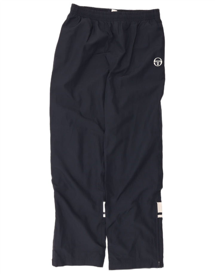 Sergio Tacchini Herren-Trainingshose aus mittelmarineblauem Polyester