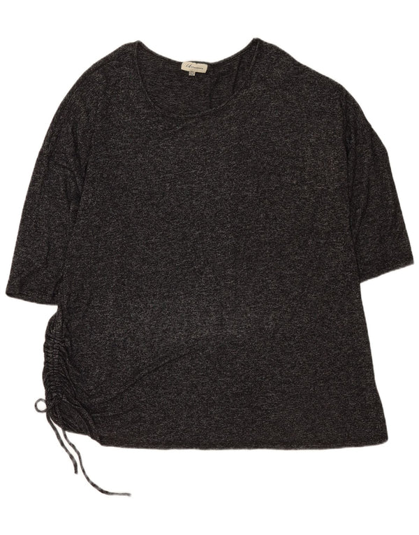 Marks & Spencer Damen Autograph Etuikleid mit 3/4-Ärmeln, UK 20 2XL Grau