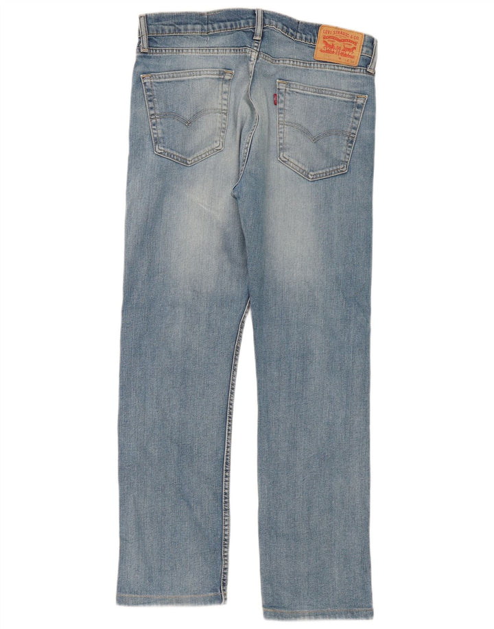Levi's Herren 513 Slim Straight Jeans W34 L30 Blau