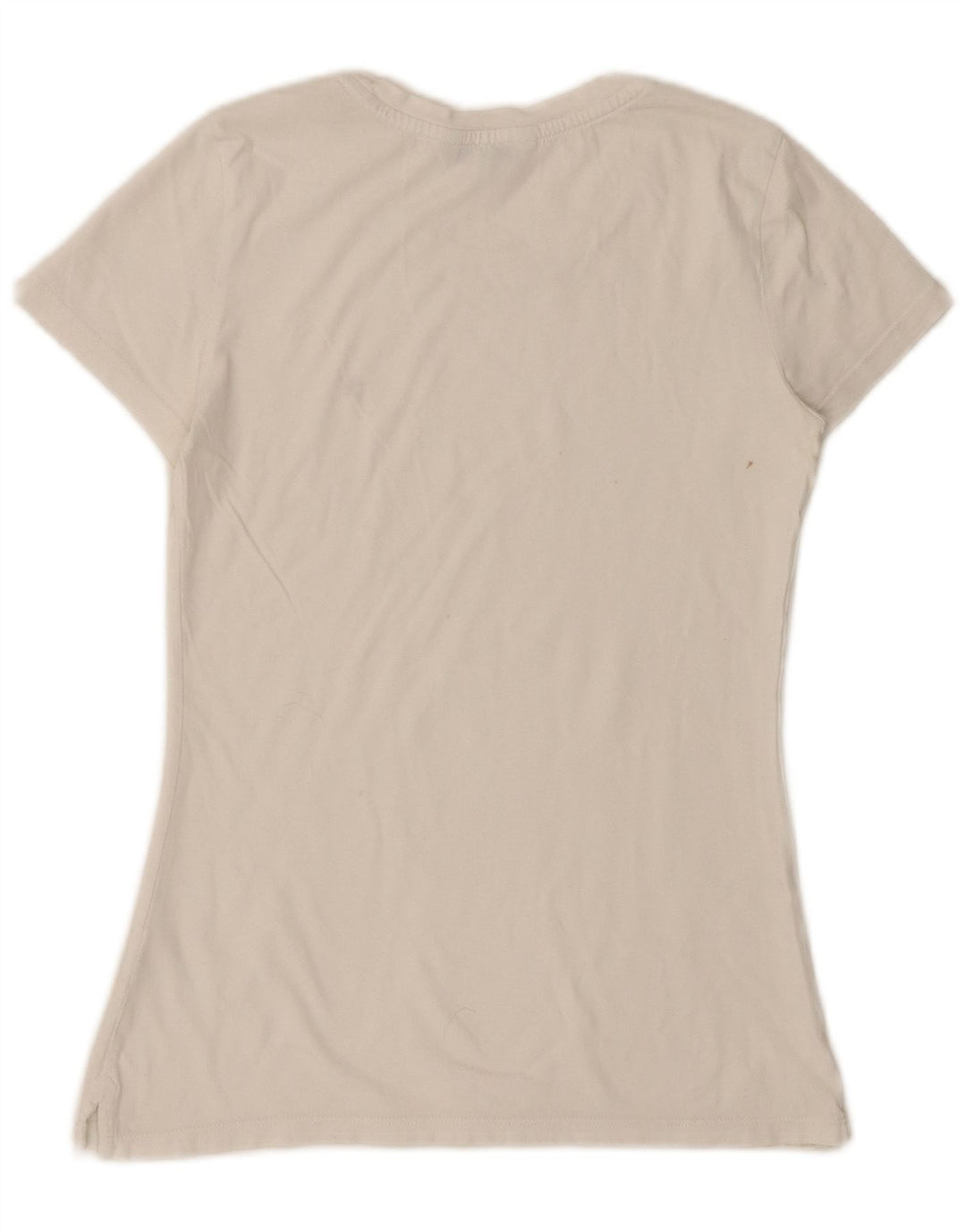 Tommy Hilfiger Damen T-Shirt Top UK 8 Small Weiß