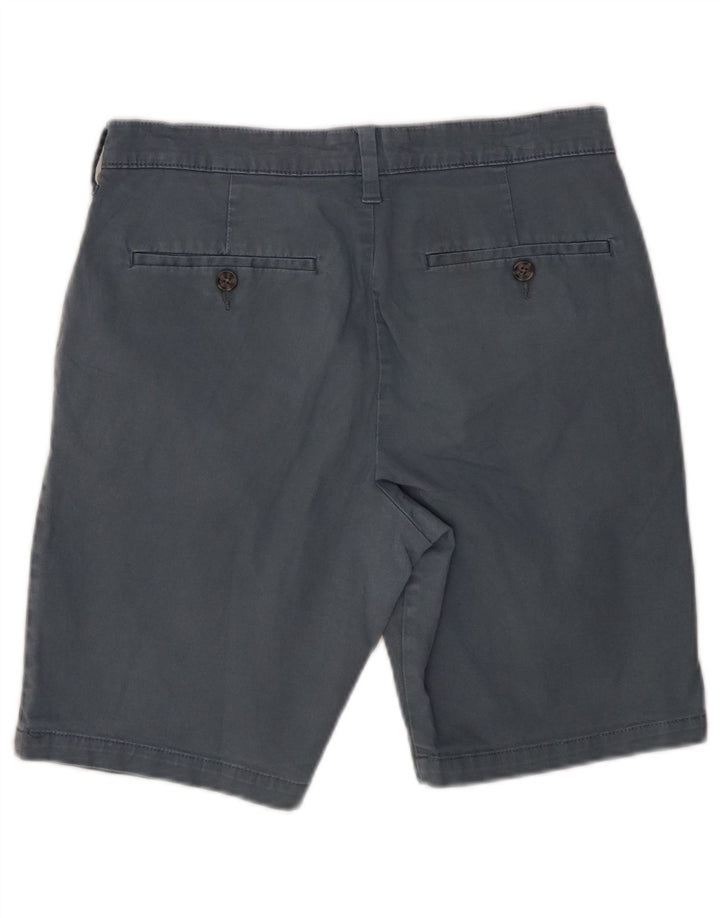 Marks & Spencer Herren Chinoshorts W30 mittelblaue Baumwolle