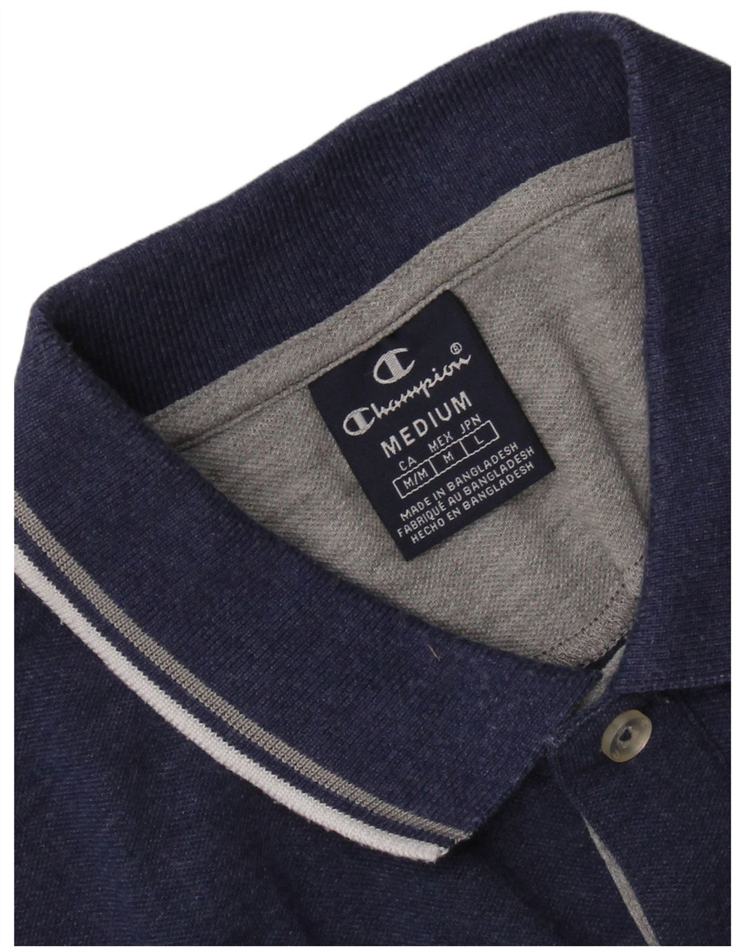 CHAMPION Herren-Poloshirt, mittelgroß, Marineblau