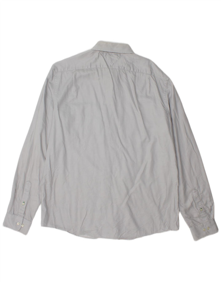 Tommy Hilfiger Herren Slim Fit Hemd Größe 17 XL Grau