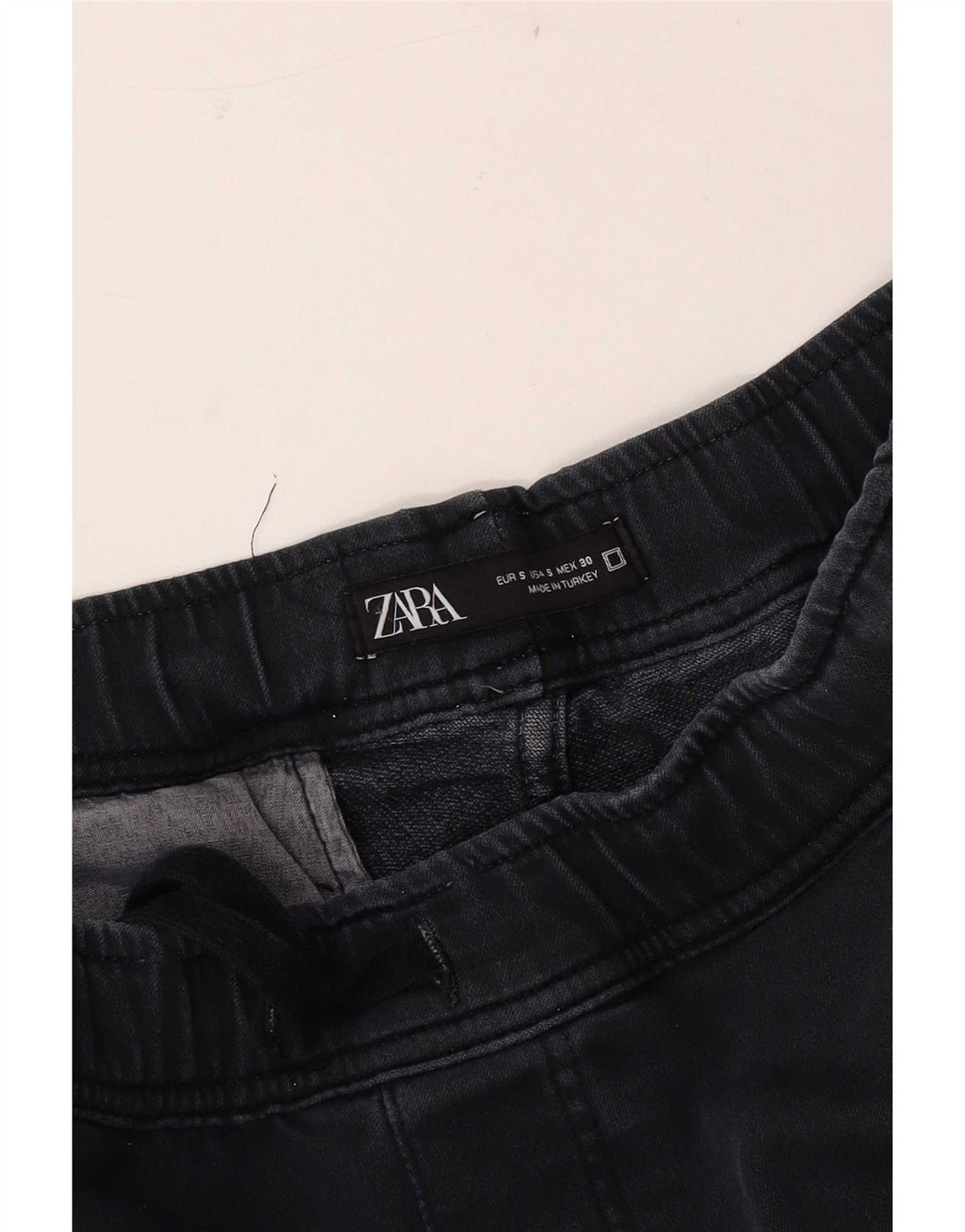 Zara Herren-Jogger-Cargohose, Größe S, W30, L28, Marineblau