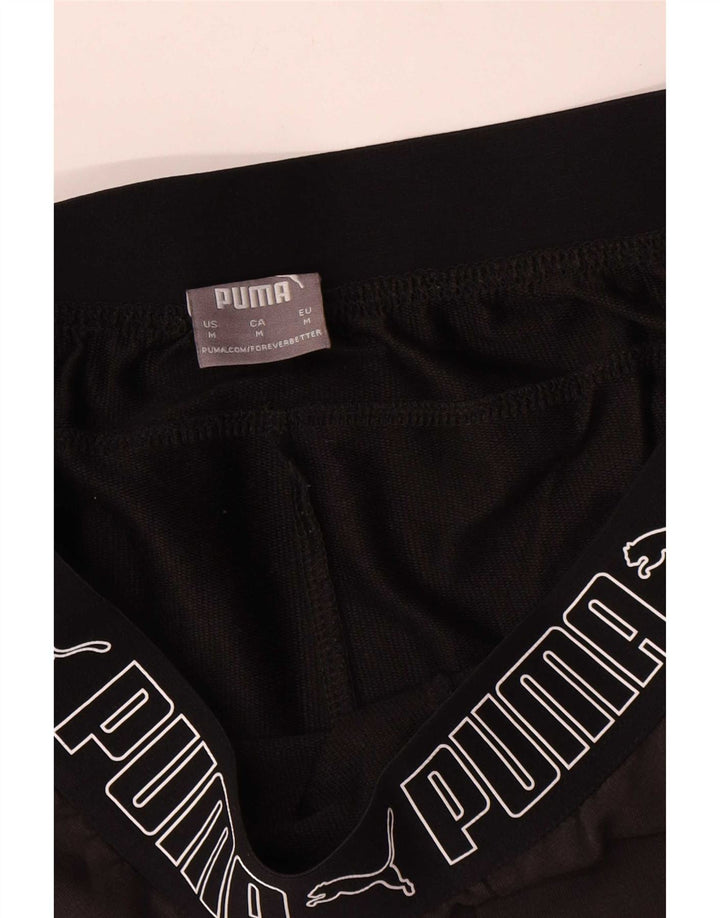 Puma Herren Graphic Sport Shorts Mittelschwarze Baumwolle