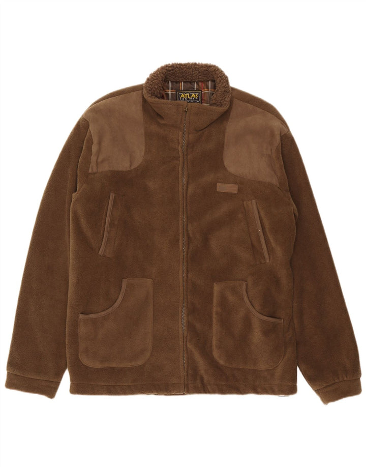 Atlas For Men Herren Fleecejacke XL Khaki Polyester