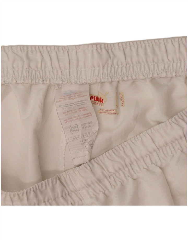 Puma Herren Graphic Sport Shorts XL Weiß Colourblock Polyester