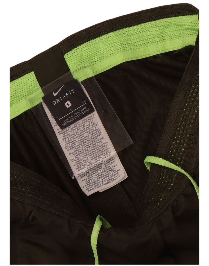 Nike Herren Dri Fit Trainingshose, klein, Khaki, geometrisch, Polyester
