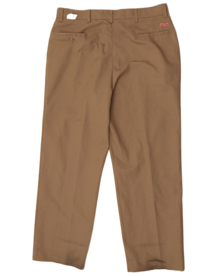 Red Kap Gerade Herren-Chinohose W38 L30 Beige Polyester