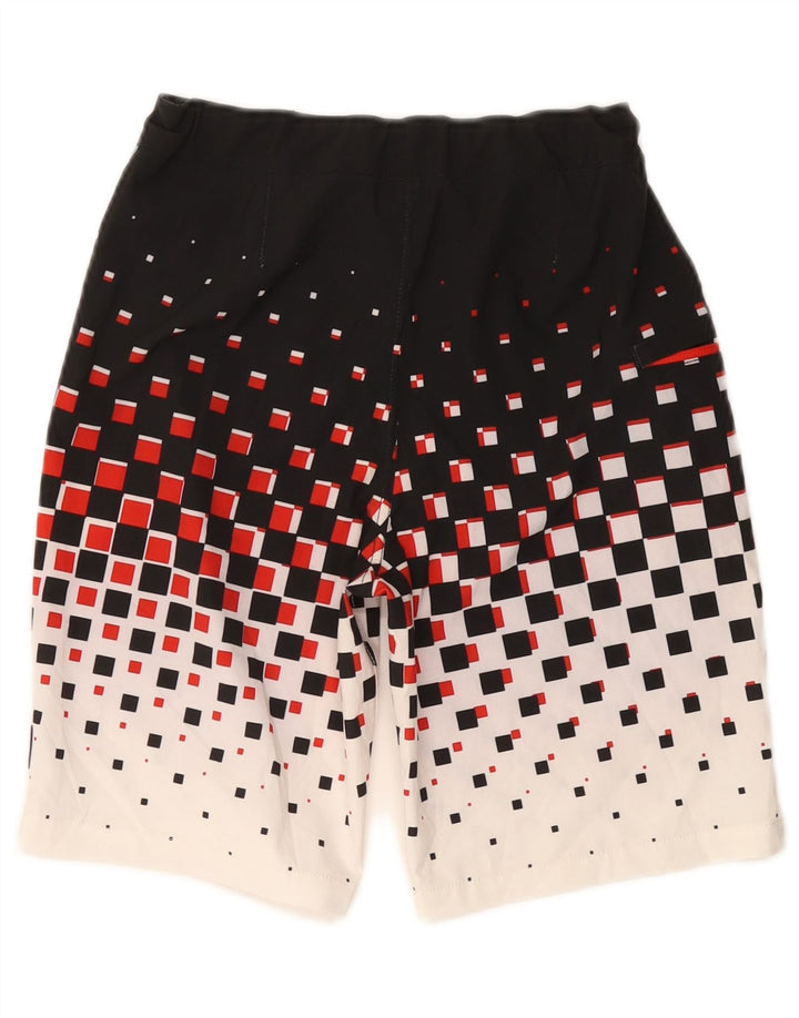 VANS Badeshorts für Jungen, 15–16 Jahre, schwarzes geometrisches Polyester