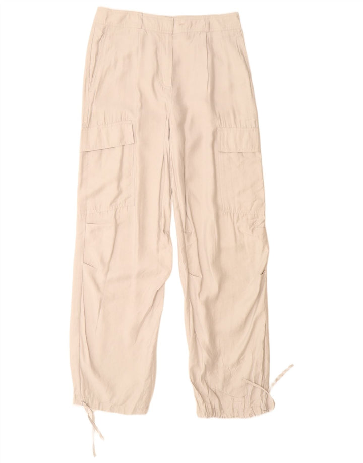 Marks & Spencer Damen Jogger-Cargohose UK 12 Medium W30 L32 Grau