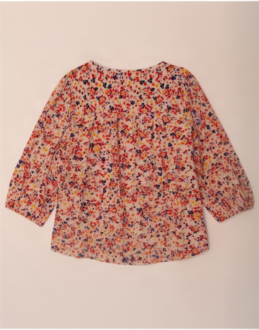 Marks & Spencer Damen-Blusenoberteil mit 3/4-Ärmeln, UK 18, XL, Mehrfarbig