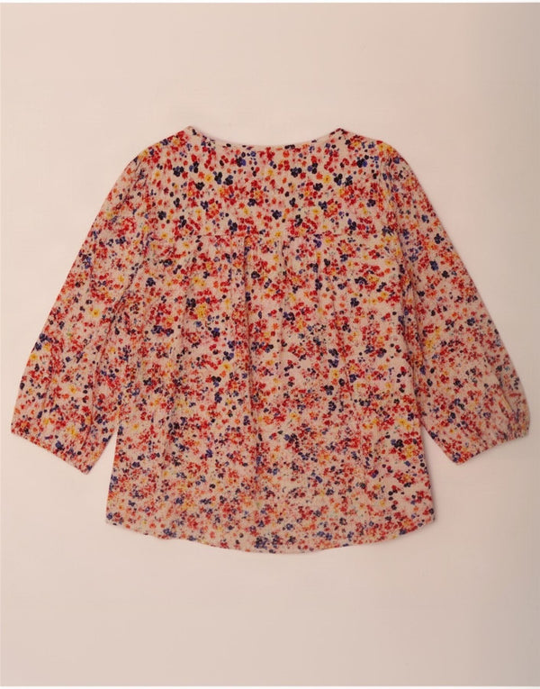 Marks & Spencer Damen-Blusenoberteil mit 3/4-Ärmeln, UK 18, XL, Mehrfarbig