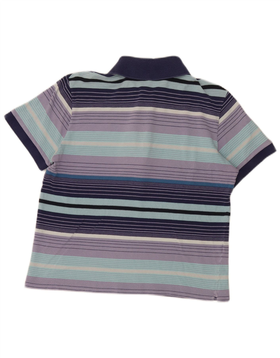 Lacoste Herren-Poloshirt, Größe 5, groß, mehrfarbig, gestreift, Baumwolle