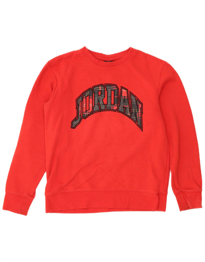 Jordan Jungen-Sweatshirt mit Grafik, 13–14 Jahre, XL, Rot