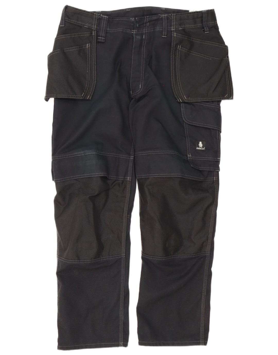 Mascot Herren-Cargohose, gerade, W36,5 L30, Schwarz, Polyester