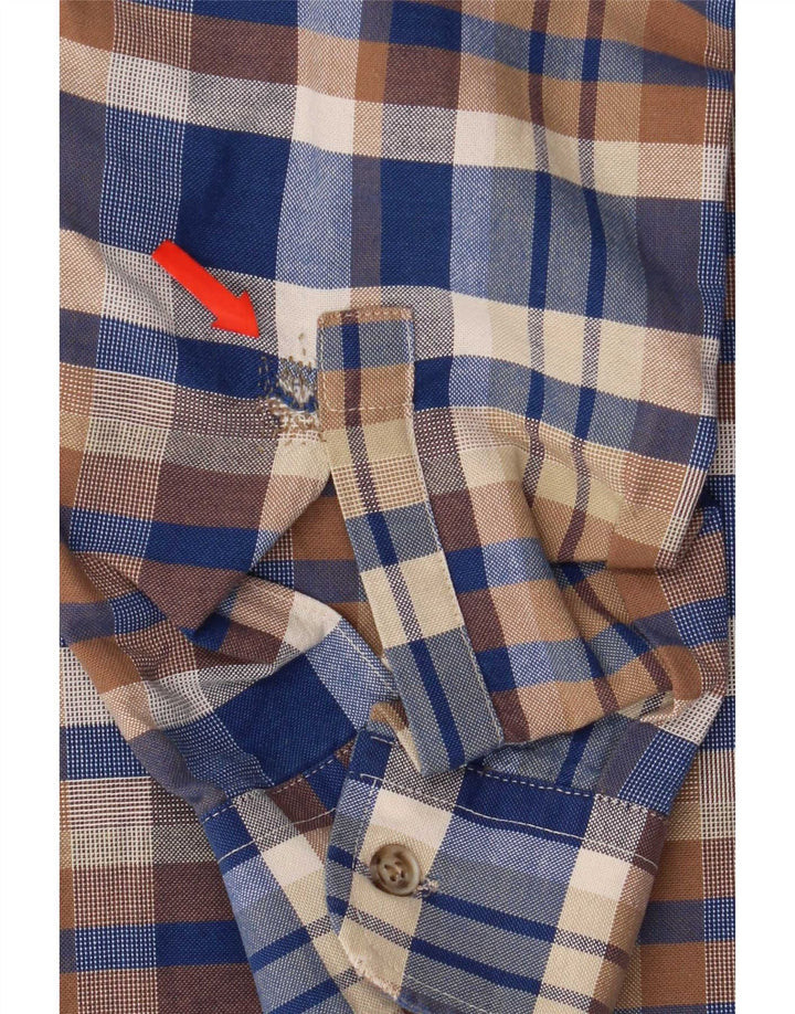 Levi's Herrenhemd XL Blau kariert