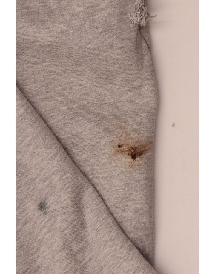 Zara Damen-Trainingshose, UK-Größe 44, groß, grau geflecktes Polyester